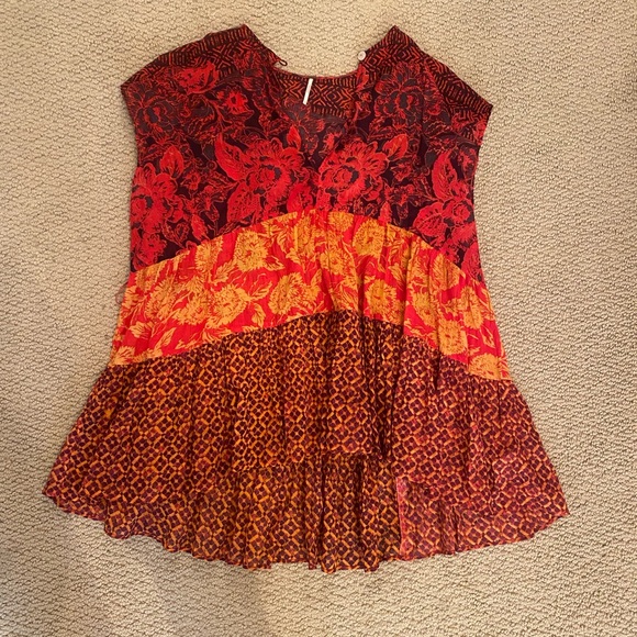 Free People Boho Gotta Have You Tunic Top - Picture 3 of 4